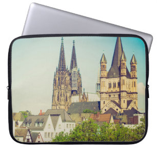 Housse Pour Ordinateur Portable Vue vintage Koelner Dom Cologne Cathedral à K