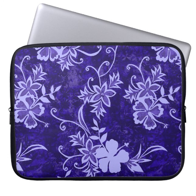Housse Pour Ordinateur Portable Waimanalo Hawaii Hibiscus Neoprène (Devant)