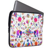 Housse Pour Ordinateur Portable Weims, Rabbits, & Birds Otomi styled pattern  (Devant droit)