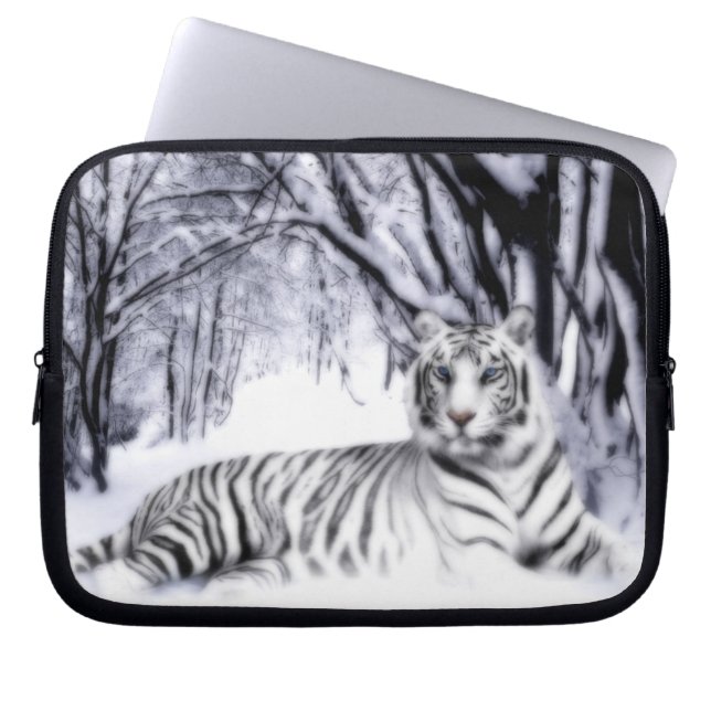 Housse Pour Ordinateur Portable WhiteTiger (Devant)