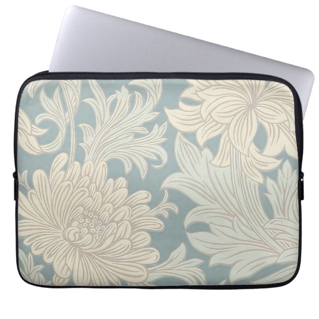 Housse Pour Ordinateur Portable William Morris Chrysanthemum Motif (Devant)