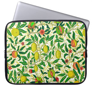 Housse Pour Ordinateur Portable William Morris Fruit exotique, Citron jaune