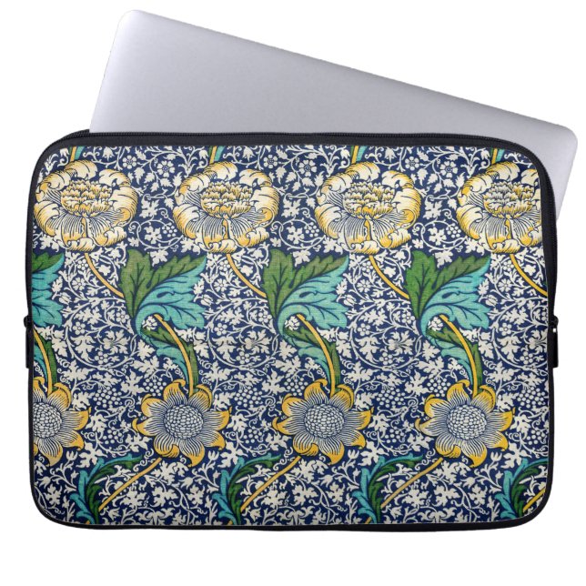 Housse Pour Ordinateur Portable William Morris Kennet célèbre motif (Devant)
