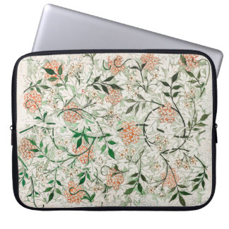 Housse Pour Ordinateur Portable William Morris - Œuvre d'art motif Jasmin