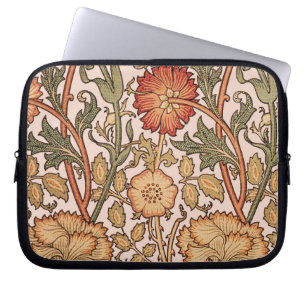 Housse Pour Ordinateur Portable William Morris Rose Flower Fond d'écran Motif