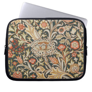 Housse Pour Ordinateur Portable William Morris Trent Garden Fleur Classique Botani