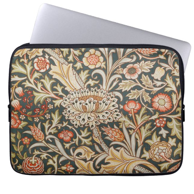 Housse Pour Ordinateur Portable William Morris Trent Garden Flower Classic Botanic (Devant)