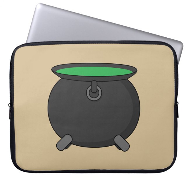 Housse Pour Ordinateur Portable Witch Cauldron (Devant)