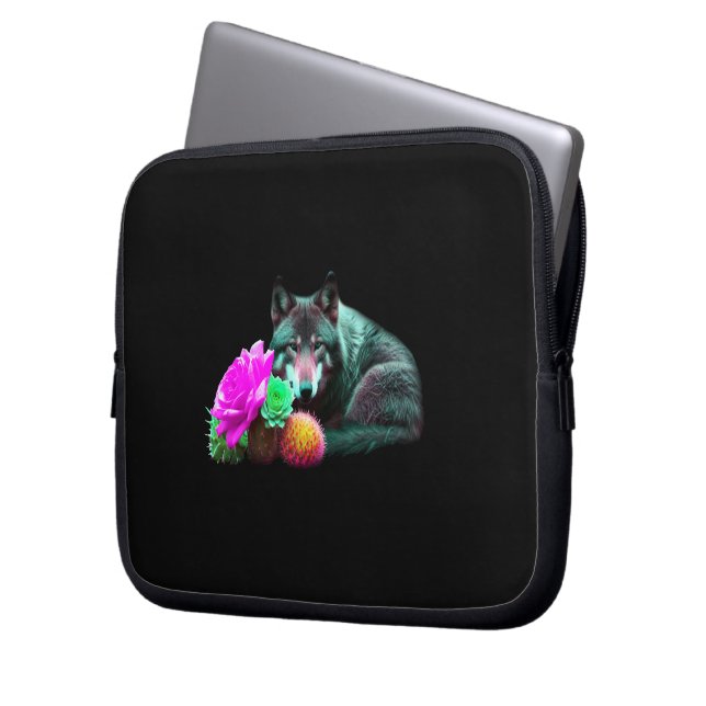 Housse Pour Ordinateur Portable Wolf29 : (devant gauche)