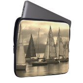 Housse Pour Ordinateur Portable Yachts à Rothesay Bay, Scotland. (Devant droit)