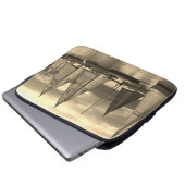 Housse Pour Ordinateur Portable Yachts à Rothesay Bay, Scotland. (Devant bas)