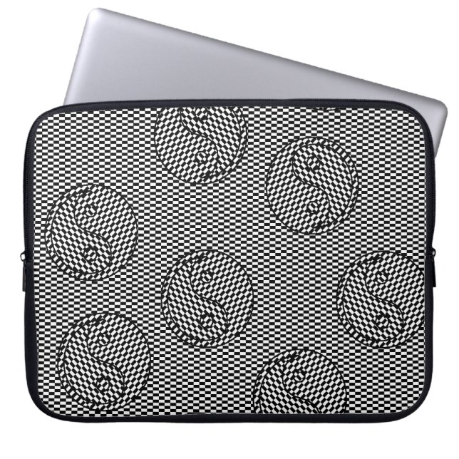 Housse Pour Ordinateur Portable Yin Yang (Devant)
