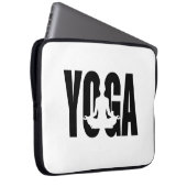 Housse Pour Ordinateur Portable Yoga. (Devant droit)