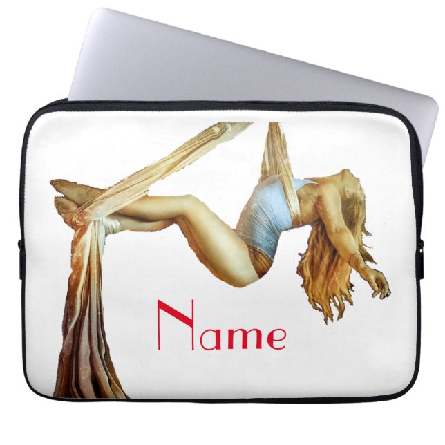 Housse Pour Ordinateur Portable yoga aérien Thunder_Cove (Devant)