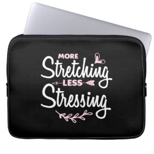 Housse Pour Ordinateur Portable Yoga Lover Plus Étirement Moins Stressant