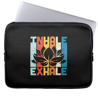 Housse Pour Ordinateur Portable Yoga Lover | Yoga Inhale