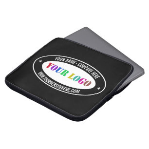 Housse Pour Ordinateur Portable Your Logo Nom Promoteur Personnel Colors