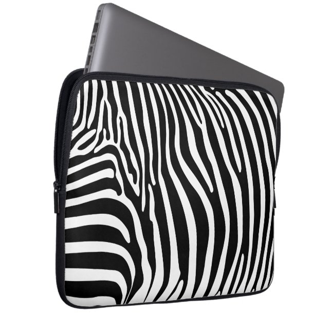 Housse Pour Ordinateur Portable Zebra Animalprint (Devant droit)