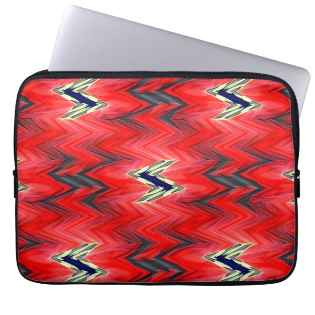 Housse Pour Ordinateur Portable Zig my Zag... (Devant)