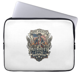 Housse Pour Ordinateur Portable Zombie Patriotique Général Zombie Patriotique Apoc