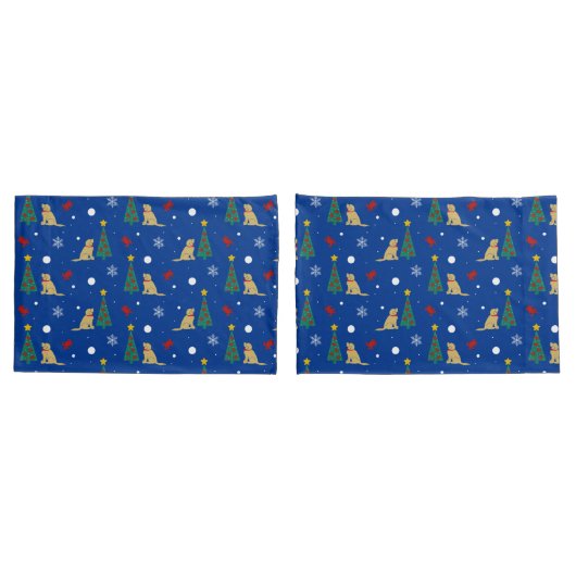Housses de coussin de chien de Noël sur la côte (Dos-Set)