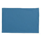 Housses de coussin en bleu royal uni  (Dos-gauche)