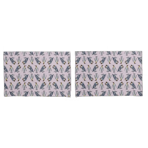 Housses de coussin Folie Manchot Royal (Rose Pouss