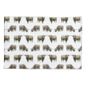 Housses de coussin Frénésie de Vache des Highlands (Dos-gauche)