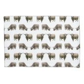 Housses de coussin Frénésie de Vache des Highlands (devant-gauche)