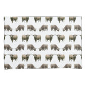 Housses de coussin Frénésie de Vache des Highlands (devant-Droit)