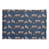 Housses de coussin Red Fox Frenzy (Bleu clair/Bleu (Dos-gauche)