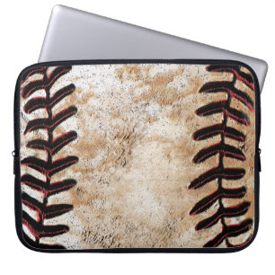 Housses d'ordinateur vintage rustique pour basebal
