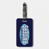 Houston Academy; Raiders Bagagelabel (Achterkant verticaal)