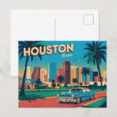 Houston Briefkaart (Voorkant / Achterkant)