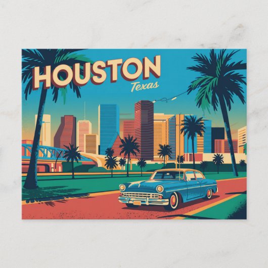 Houston Briefkaart (Voorkant)