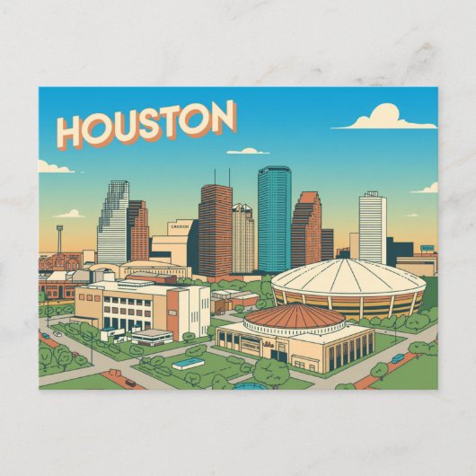 Houston Briefkaart (Voorkant)