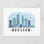 Houston Briefkaart (Voorkant)