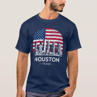 Houston Cityeas vlag cadeau T-shirt