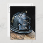 Houston Fire Fighter Briefkaart (Voorkant / Achterkant)