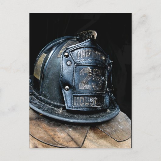 Houston Fire Fighter Briefkaart (Voorkant)