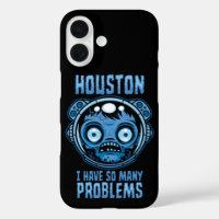 Houston ik heb zoveel problemen astronaut
