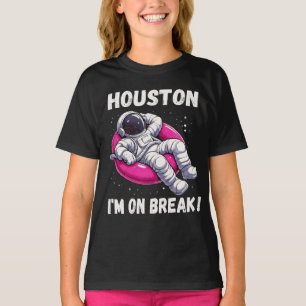 Houston, I'm on Break - Ontspannende astronaut T-shirt