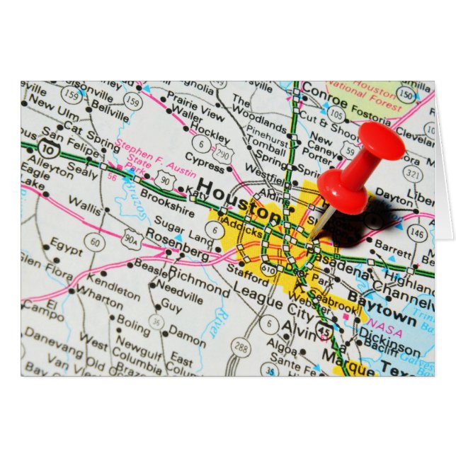 Houston, le Texas (Devant horizontal)