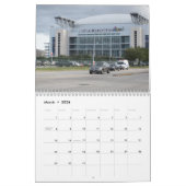 Houston, le Texas - calendrier (Mar 2026)