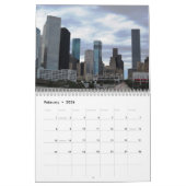 Houston, le Texas - calendrier (Feb 2026)