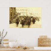 HOUSTON LIVESTOCK SHOW RODEO PARADE POSTER IMPRIME (Cuisine)