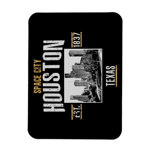 Houston Magneet (Verticaal)