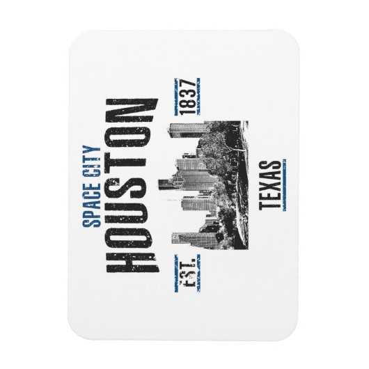 Houston Magneet (Verticaal)