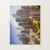 Houston Modern Buildings Jigzaag Puzzle Legpuzzel (Verticaal)