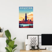  Houston Poster (Thuiskantoor)
